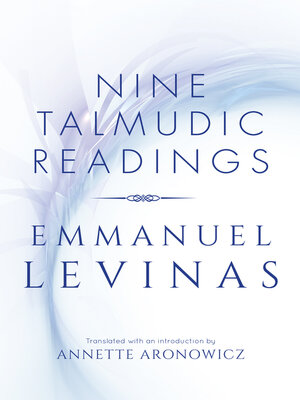 cover image of Nine Talmudic Readings